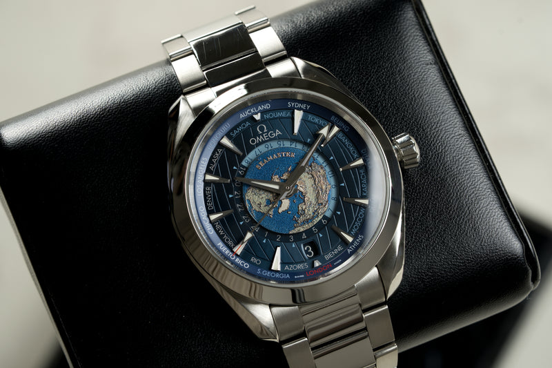Omega Seamaster Aqua Terra Worldtimer 220.10.43.22.03.001 2022