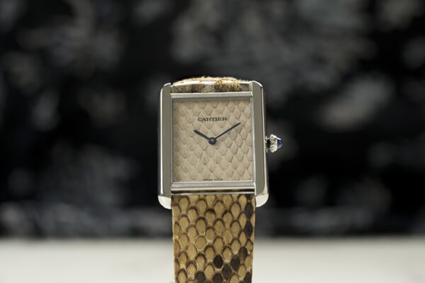 2023 Cartier Tank Solo W5200021 "Snakeskin"
