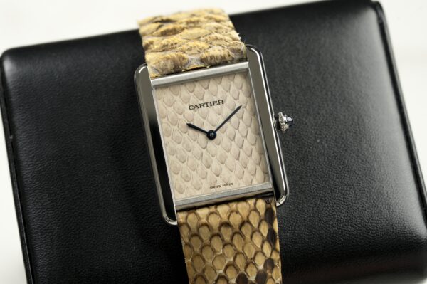 2023 Cartier Tank Solo W5200021 "Snakeskin" - Image 2