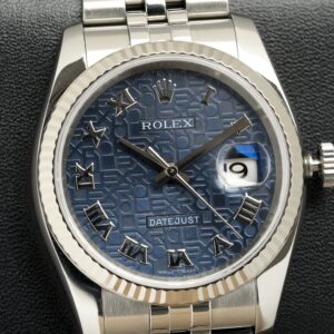 2005 Rolex Datejust 36mm 116234 "Blue Roman Anniversary Dial"