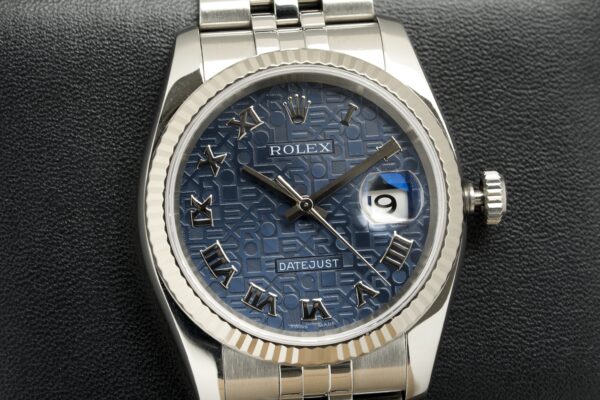 2005 Rolex Datejust 36mm 116234 "Blue Roman Anniversary Dial"