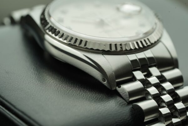 1989 Rolex Datejust 36mm 16234 "Silver Diamond Dial" with Active Rolex Service Warranty - Image 5